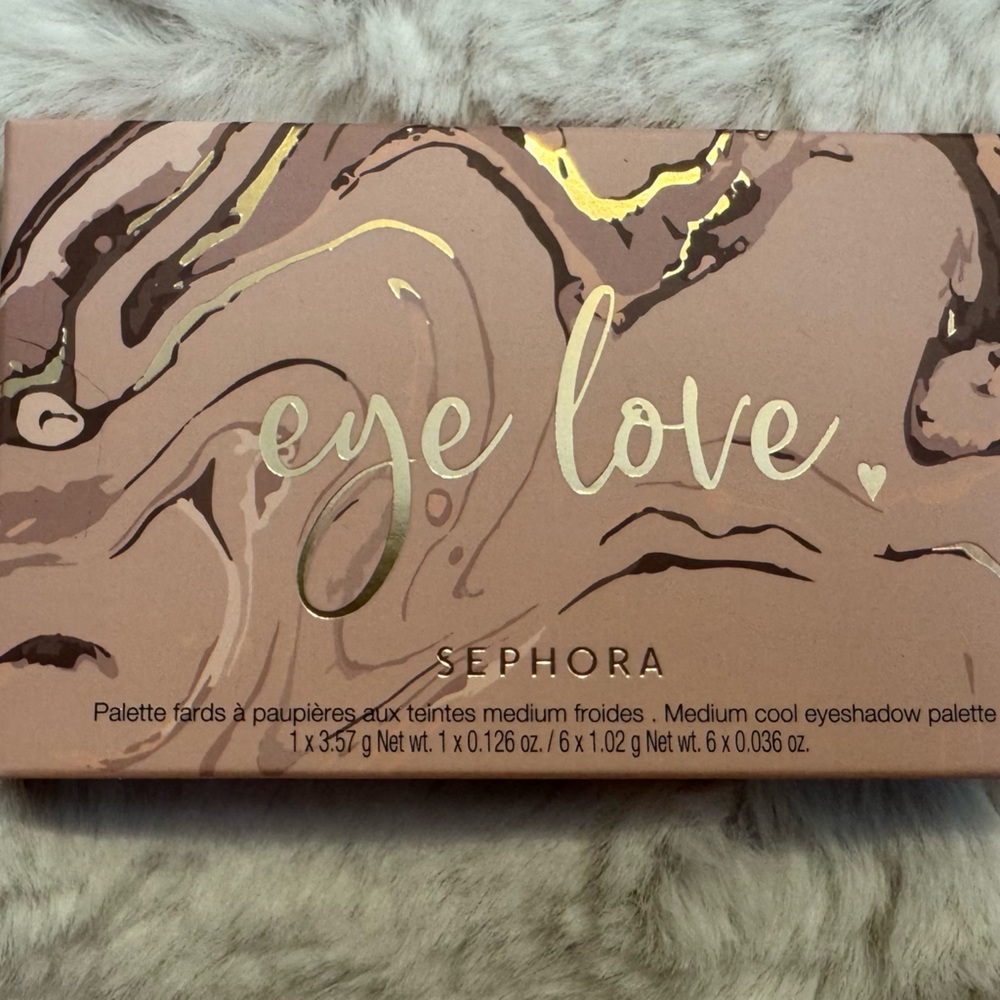 BUNDLE Sephora Eye Love Eyeshadow, Illuminati Lust and Kndr highlight palettes